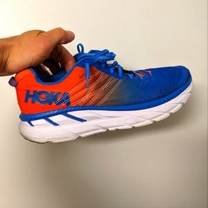 Men Hoka Clifton 6 Blue Sport Shoes 10